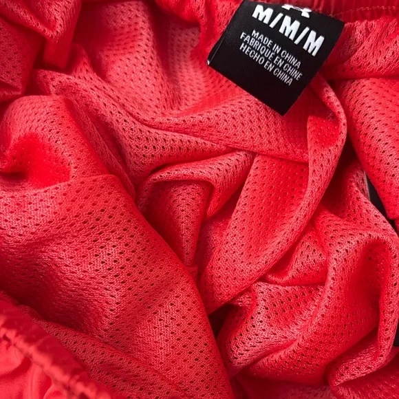 Under Armour Men's Vibrant Red Athletic Shorts - Picture 6 of 8